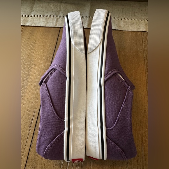 Vans Asher Canvas Slip-On Sneakers, Purple Haze, NWOT, Women’s Size 7 (EUR 37.0) - Picture 7 of 10